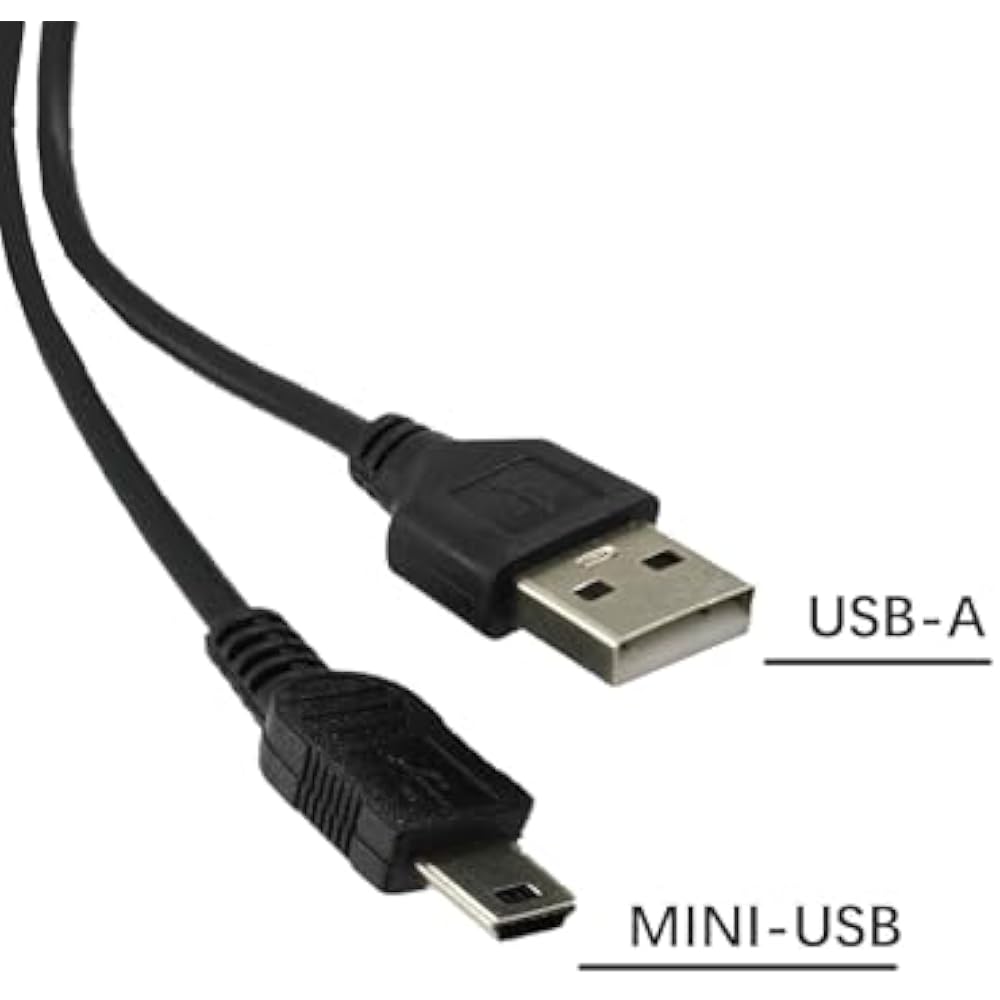 HSEUOPV Replacement Charging Cable Compatible Controller Charger PS 3 Move PS 3 Slim Data Mini-B ...