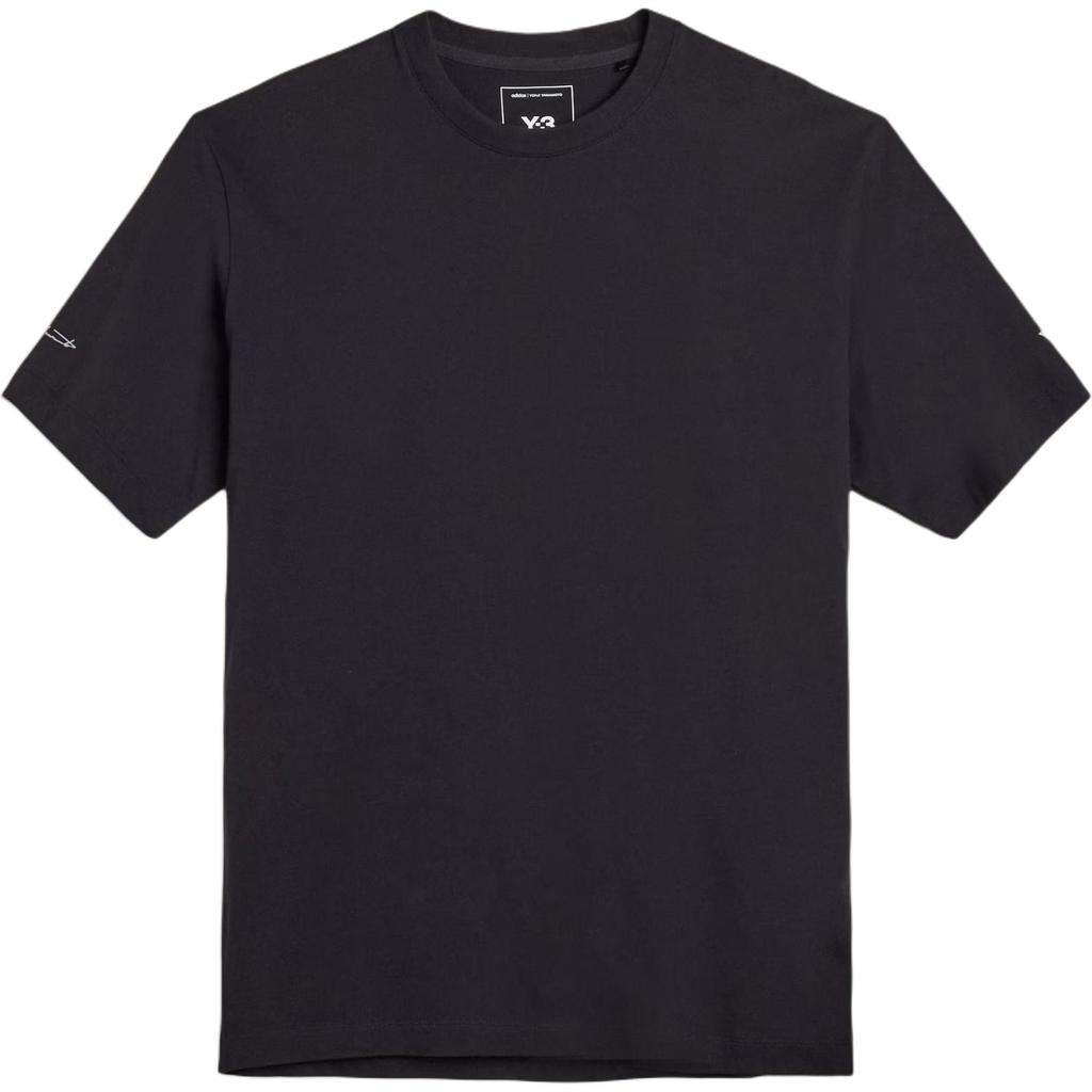 Y-3 × Yohji Yamamoto × Mercedes-AMG Petronas F1 Team Логотип Круглый вырез Свободная футболка Мужские Топы KR2374