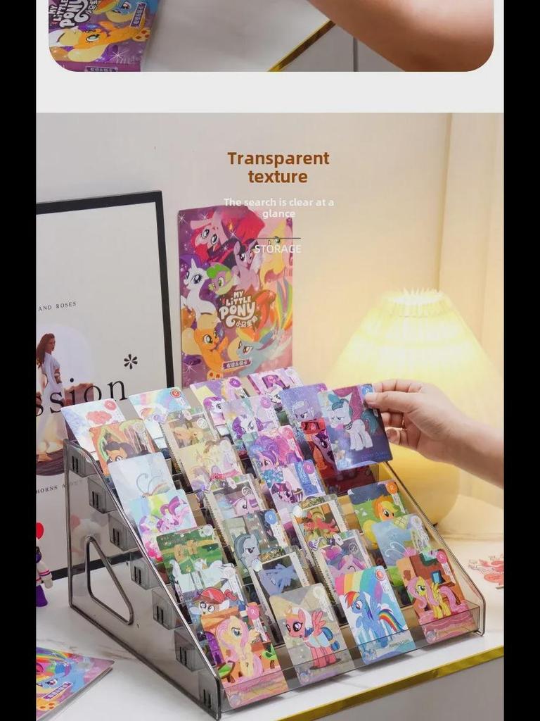 2024 Baji Guzi Ultraman & My Little Pony многослойная стойка для хранения карточек