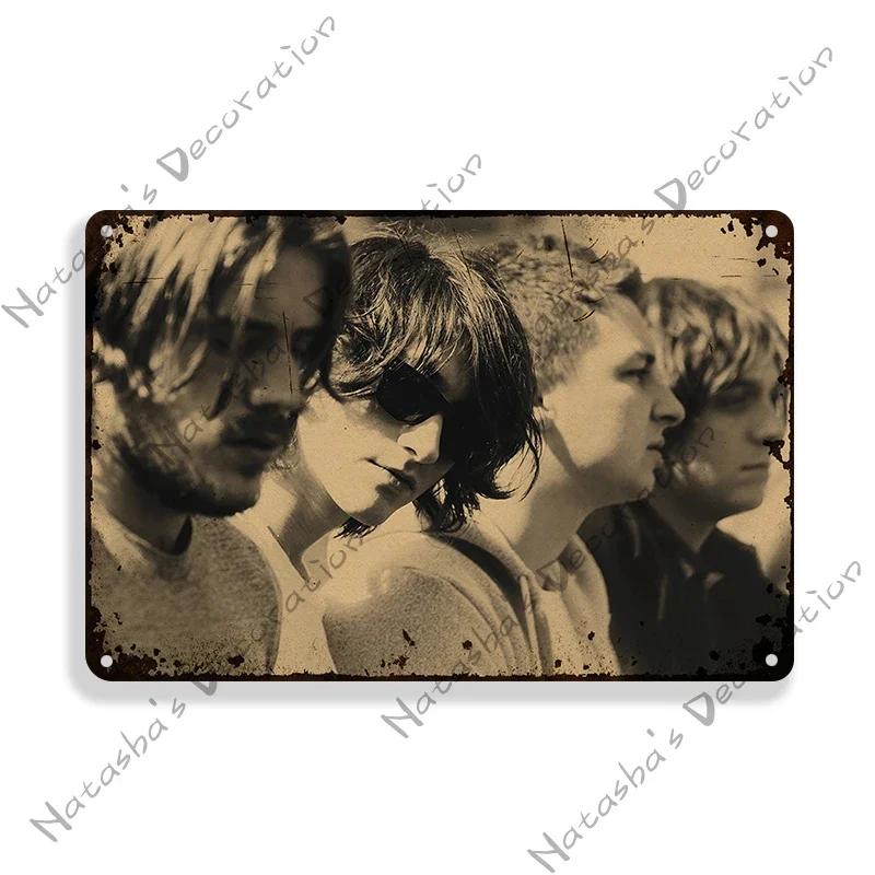 Инди Рок Знак Рок Группа Настенный Знак Arctic Monkeys Металлические Знаки Музыка Металлический Знак Ржавый Винтажный Постер Домашний Клуб Паб Бар Декор