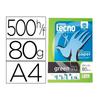 Pack of 500 Sheets of Dina4 80g Recycled Multifunction Paper for Printers