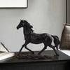 Статуя лошади, орнаментальная скульптура, коллекционная статуэтка, домашний декор для книжной полки, камина,