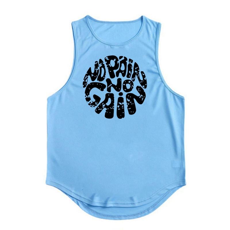 Летняя майка для спортзала, мужская футболка из лавсана для бодибилдинга, фитнеса, без рукавов, тренировочная одежда, мужская компрессионная спортивная одежда, жилеты для мышц