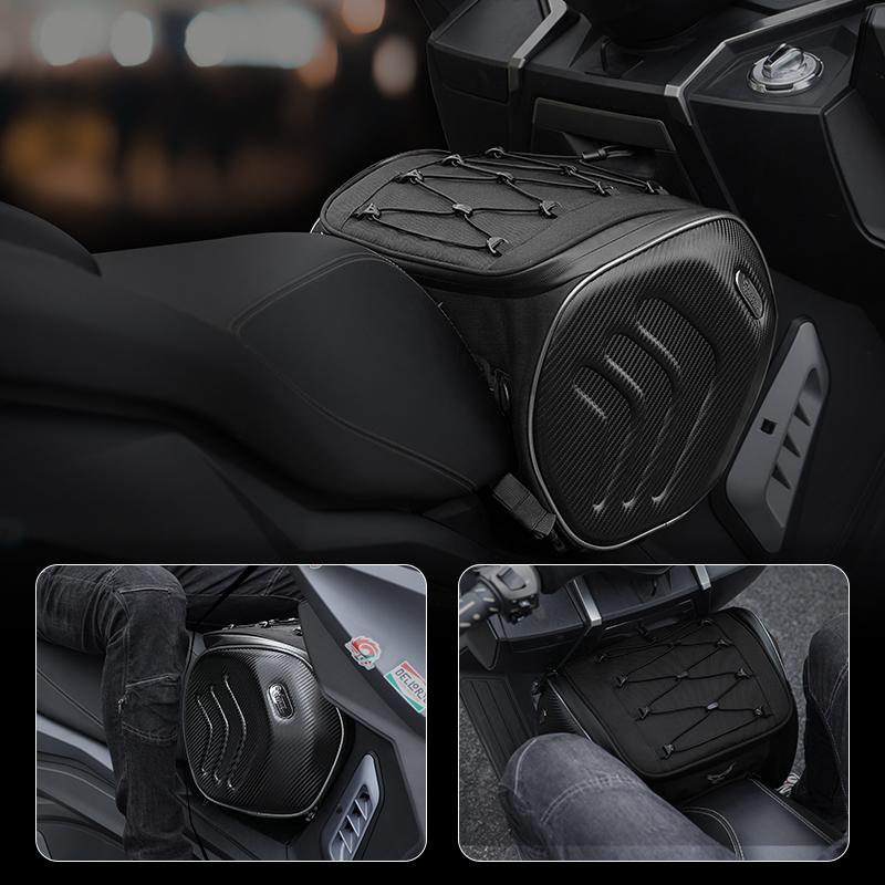 MOTOCENTRIC 20L Водонепроницаемые сумки на заднее сиденье мотоцикла Светоотражающий дизайн Мотоциклетные туристические сумки на заднее сиденье Мотоциклетные сумки на заднее сиденье