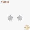 Tancise 925 Sterling Silver Zircon Earrings Drop Earrings For Women Wedding Party Gifts