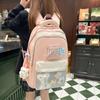 Cute Girl Backpack Female Star Backpack Junior High School Student Schoolbag High Value