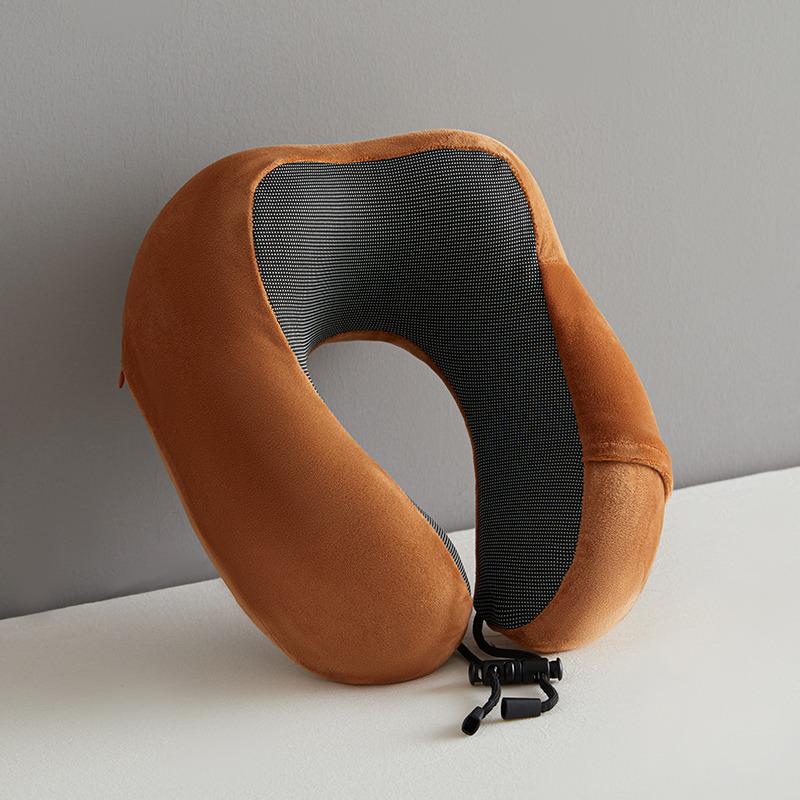 U-Shaped Memory Foam Neck Support Pillow for Travel