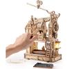 ROBOTIME Печатный станок Деревянная головоломка, 3D-головоломки для взрослых и подростков, Механическая деревянная модель для сборки, Уникальная игрушка Дом-новоселье День рождения для