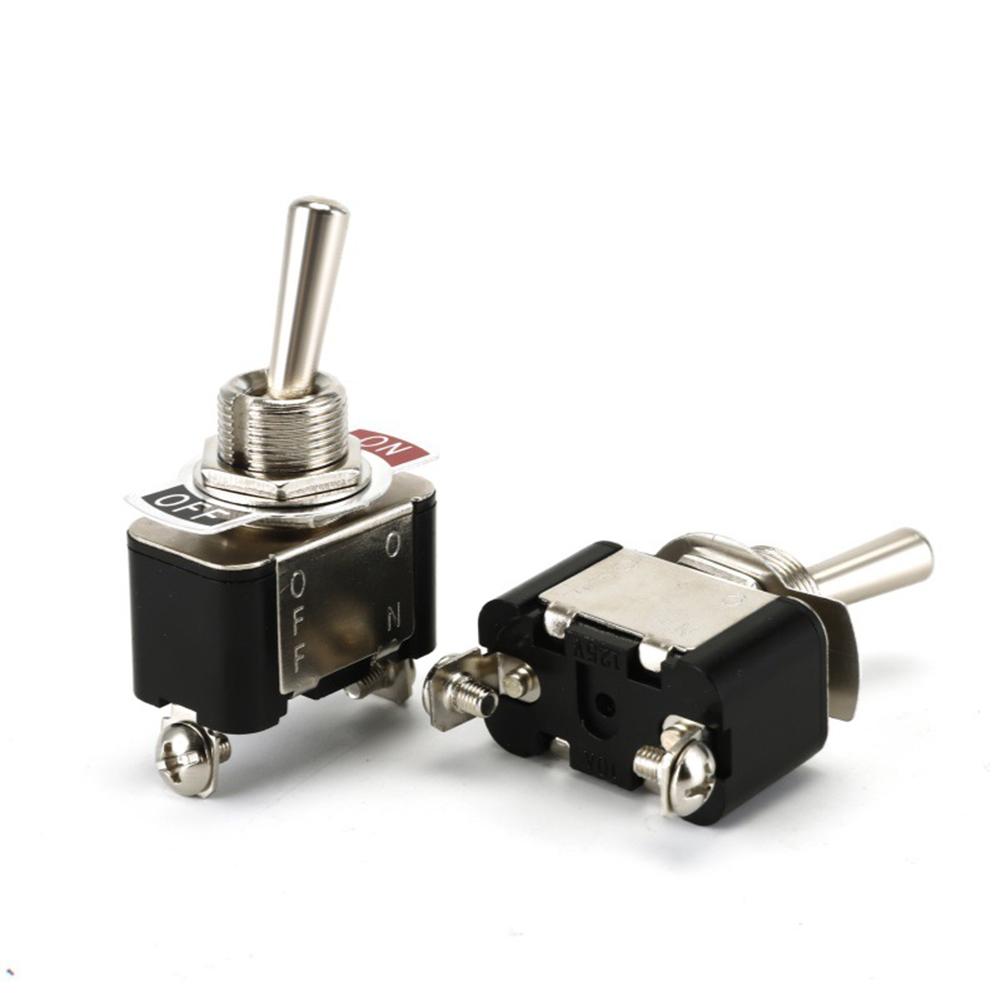 Тумблер SPST ETEN1021 250В 15А 2 контакта 2 положения с красным колпачком для морского, автомобильного и промышленного оборудования