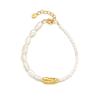 Ozel Silver925 Kiesel Fresh Water Pearl Bracelet PS010B
