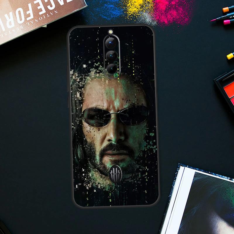 Matrix 4 Art Case For ZTE Nubia Red Magic 9 8 8S Pro Plus RedMagic 6S 7S Pro 6 7 Pro 5S 6R 5G Back Cover
