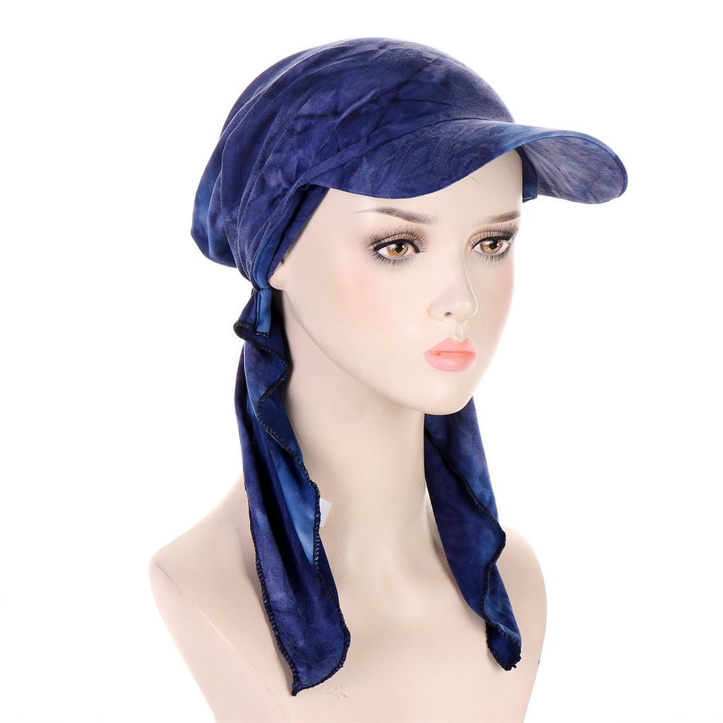 Elegant Head Wrap With Flower Motif For Daily Fashion And Outdoor Activities