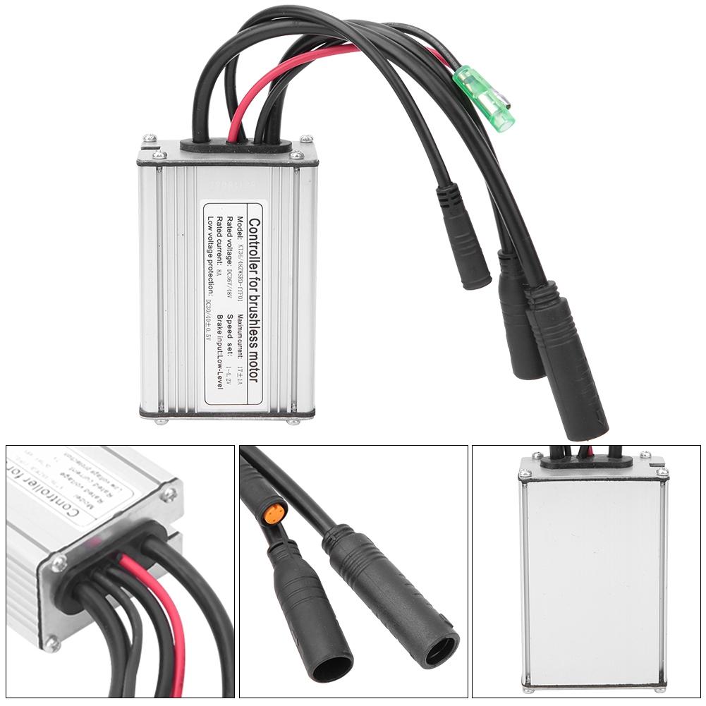 Контроллер Бесколлекторный Водонепроницаемый Адаптер с Холлом для электровелосипеда Электросамоката 36В 48В Мотор