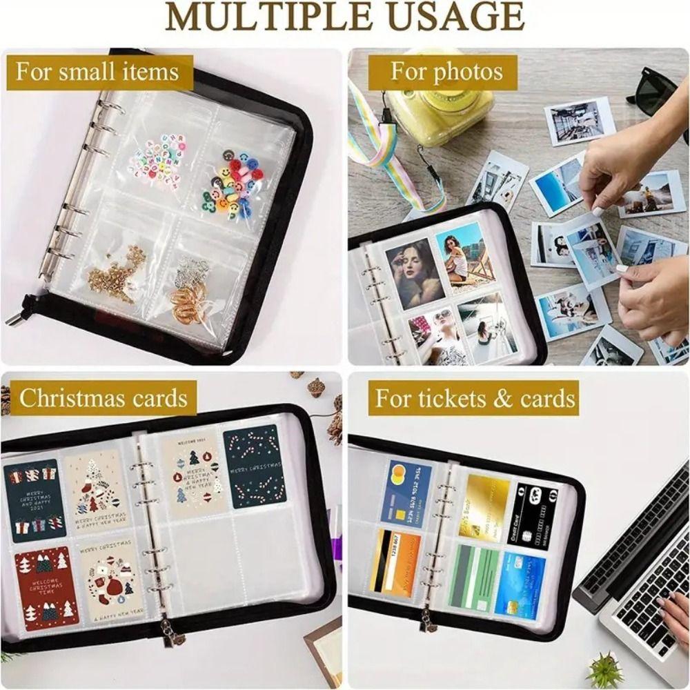 Буклет для хранения ювелирных изделий большой емкости, органайзер для ювелирных изделий с отрывными листами, герметичный пакет для украшений, небольшой предмет