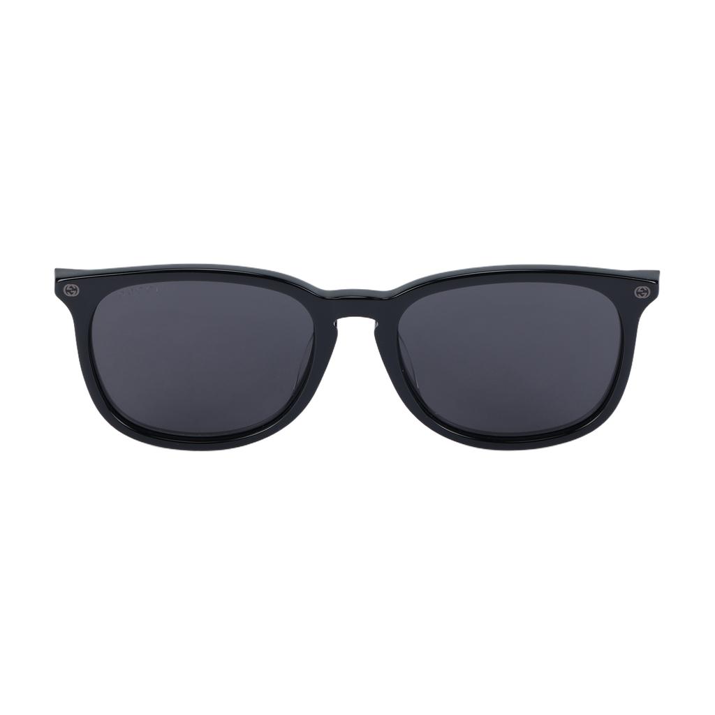 Gucci Round Sunglasses Black/Grey Unisex Eyewear GG0154SA-005