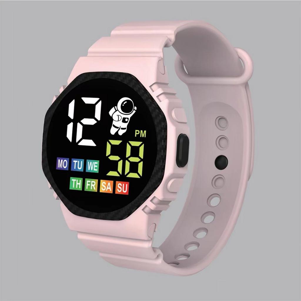 Неделя дисплея детских спортивных часов, подходящая для уличных электронных часов для студентов