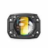 2Pcs 3 Inch 8D Lens Led Work Light 6000K White 3500K Yellow Flush Mount Driving Light Fog Lights for Car Truck Off Road 4x4 12V 24V