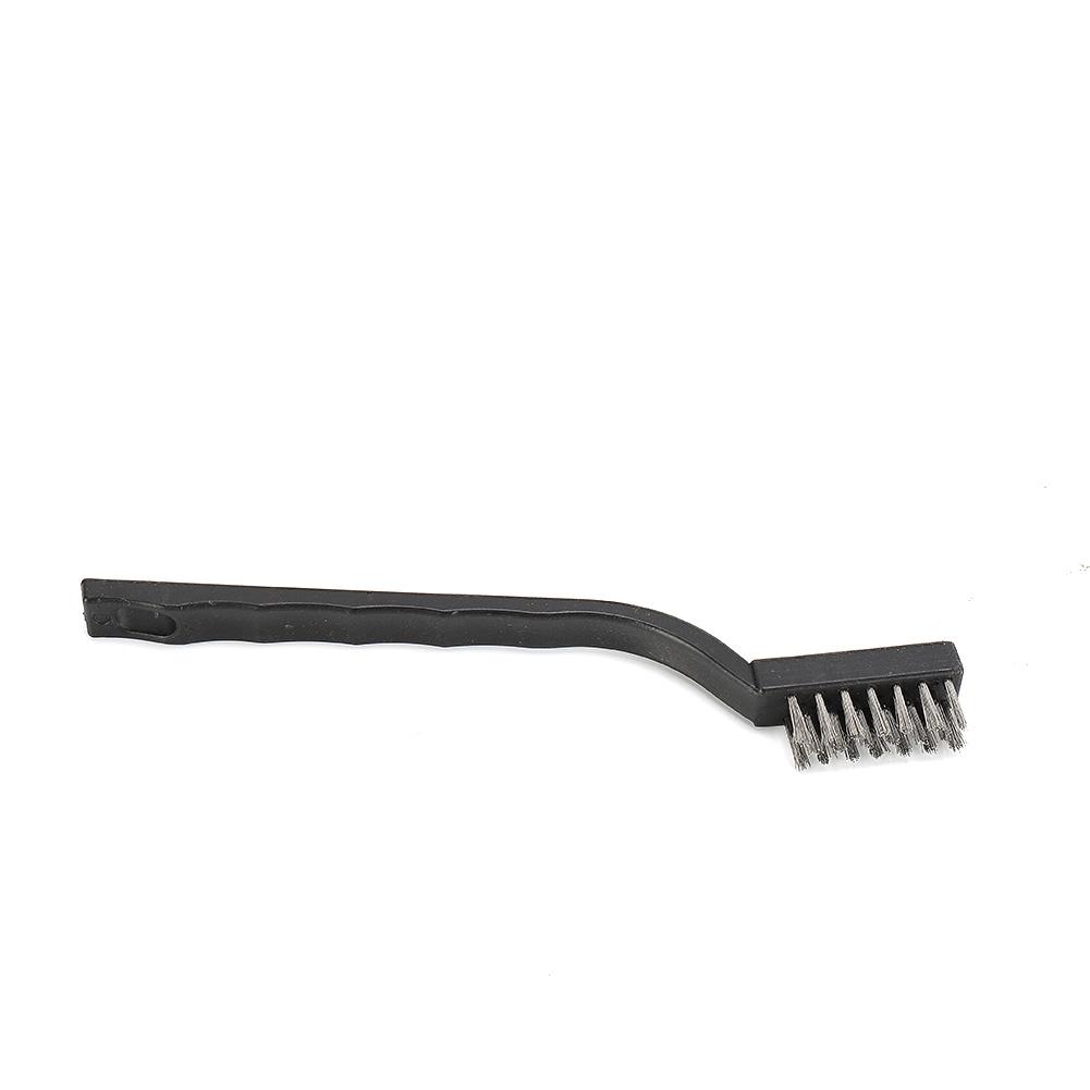 6pcs Stainless Steel Wire Brushes for Removing Rust and Cleaning Metal Surfaces in Machinery and Industrial Equipment