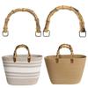 Bag Accessories Bamboo Bag Handles Shoulder Bag Strap Handbag Band Handle Bamboo Purse Handles