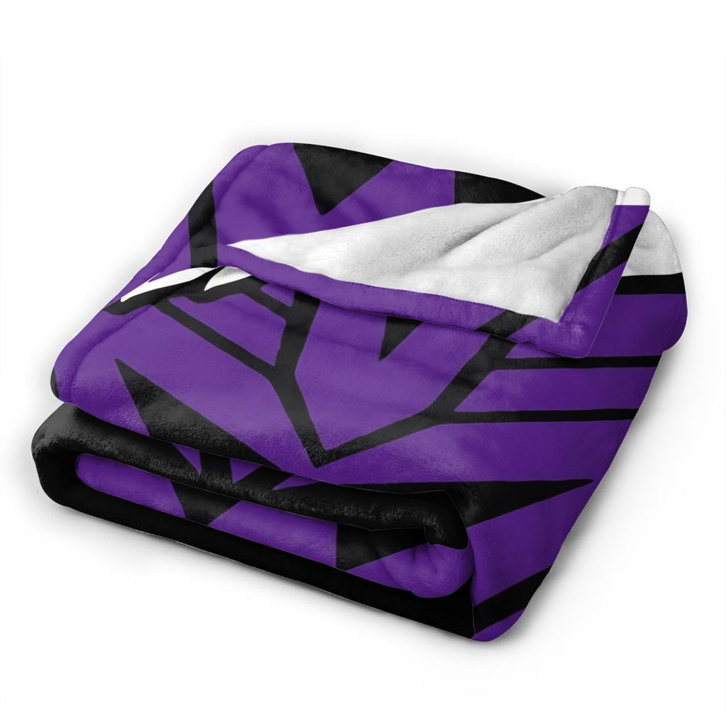 T-Transformers Christmas Autobots Santa Hat Warm Soft Plush Flannel Throw Blanket For Kids Couch Chair Sofa Bed Bedspread Cover