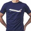 Футболка Airliner, вдохновленная Airbus A380, аэроклассика, Air France vevery, с длинным или коротким рукавом