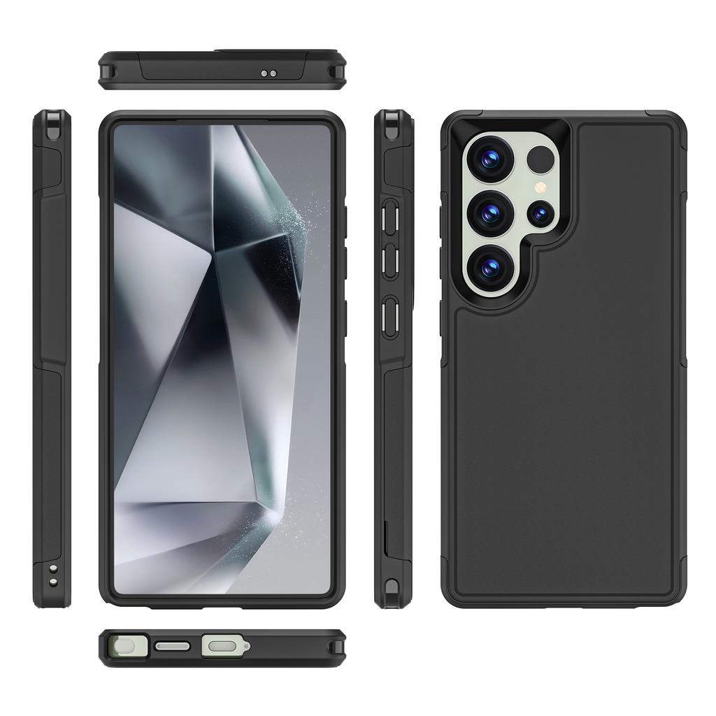 Модный чехол-накладка для Samsung Galaxy S25 Ultra Plus S24 FE S23 S22 5G с матовым покрытием