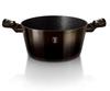 GRANITE POT 28cm BERLINGERHAUS BH-6606 SHINY BLACK