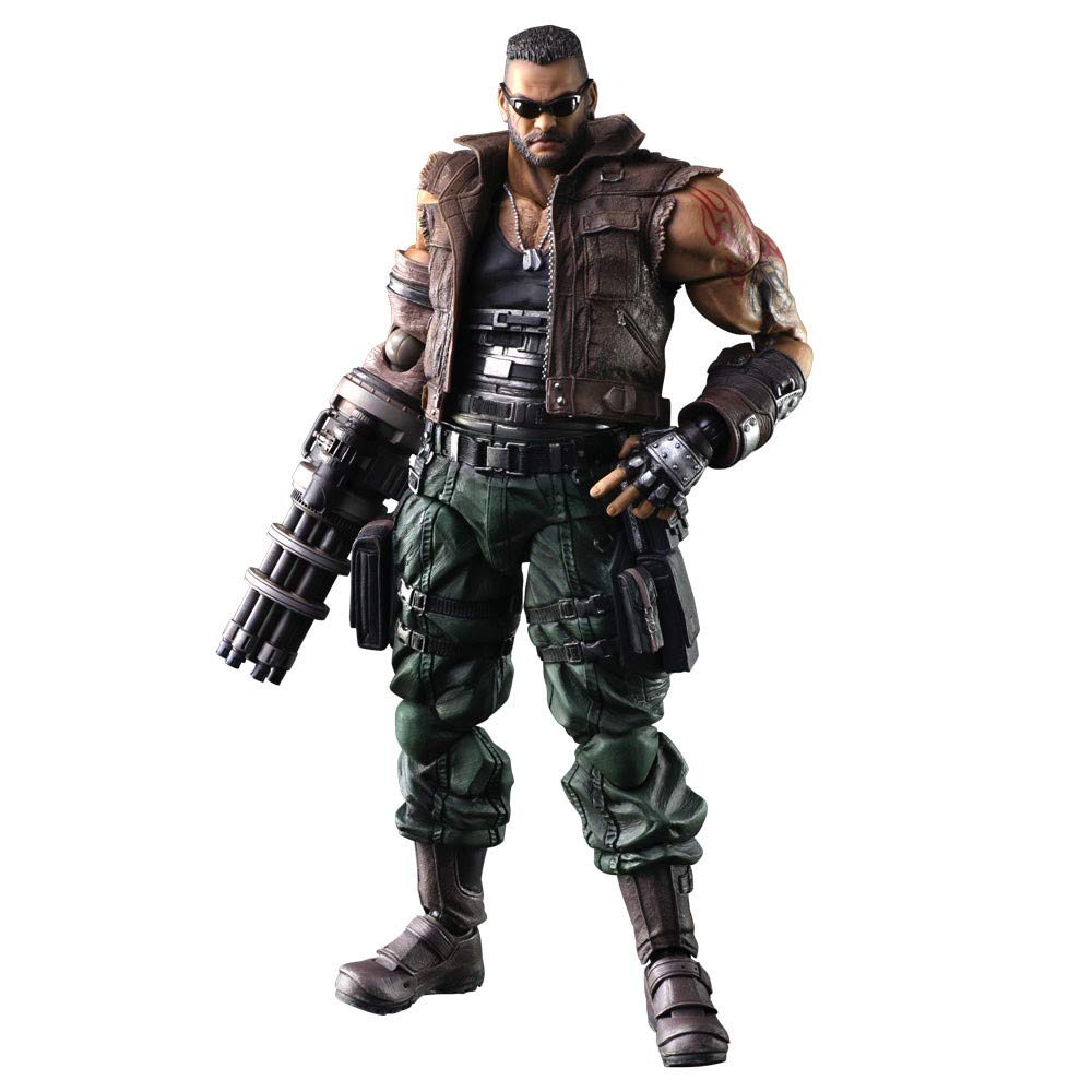 Final Fantasy VII Remake PLAY ARTS Kai Barret Wallace Version 2 PVC Painted Action Figure