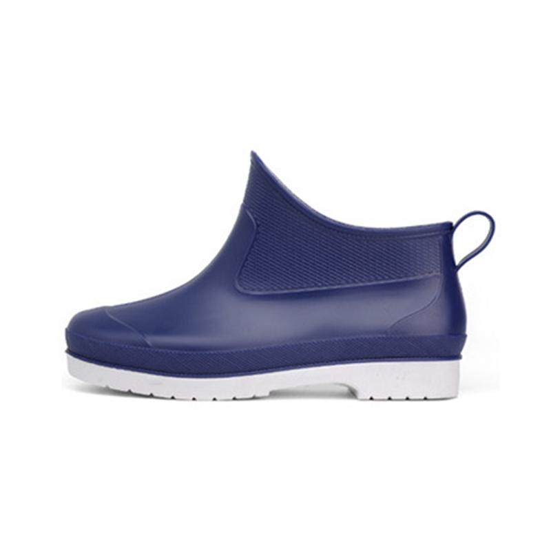 Весенние резиновые сапоги унисекс, непромокаемые, нескользящие, модные, парные, мужские, рабочие, рыболовные сапоги, размер 40-44