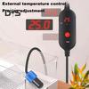Аквариумный обогреватель Mini Betta Fish Tank Heater Погружной обогреватель для рыб с цифровым дисплеем Регулируемый небольшой обогреватель для аквариума Термостат