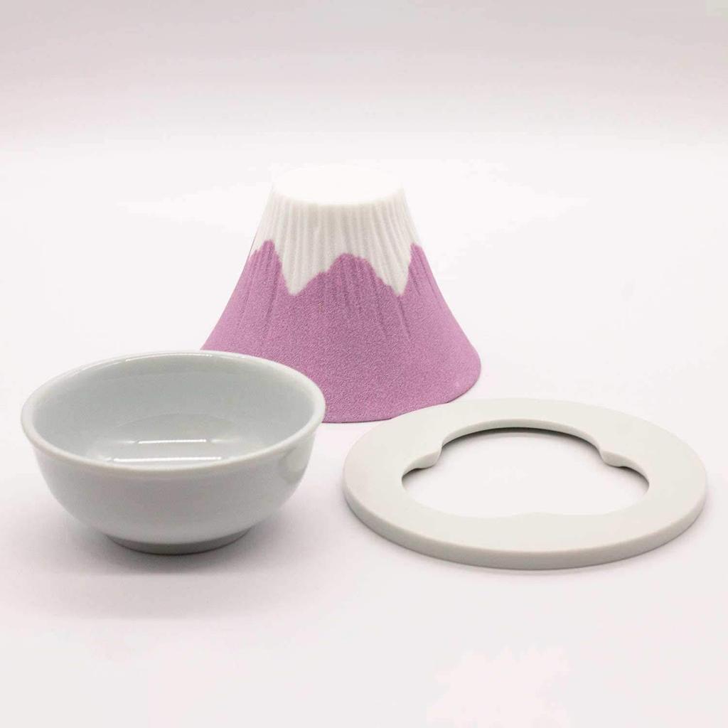 COFIL Fuji Cerafilter with Filter Server and Saucer Pink