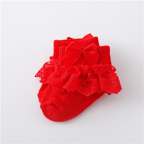 Lawadka Носки для новорожденных девочек от 0 до 24 месяцев, хлопковые кружевные носки для маленьких девочек, носки принцессы с бантом для маленьких девочек, весна 2023 г.