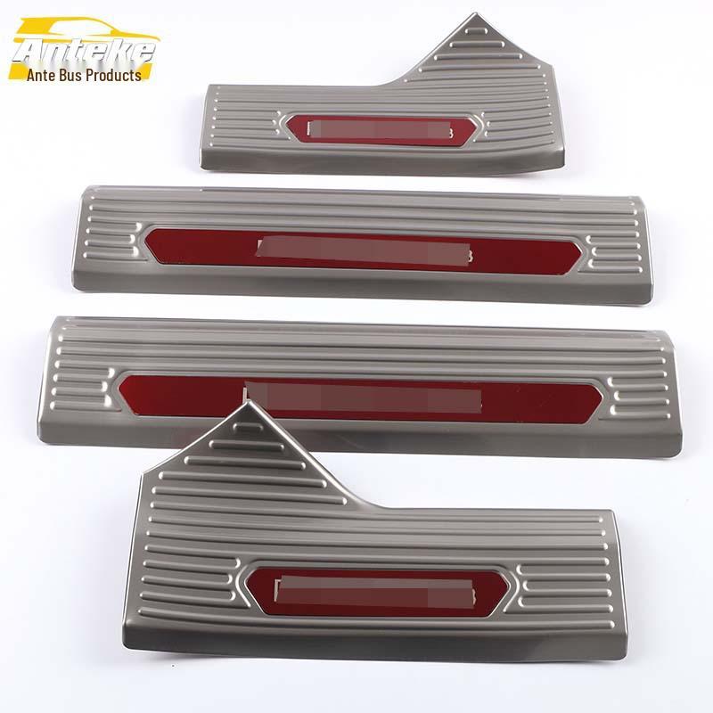 2008-2020 Door Sill Scuff Plates & Bumper Trunk Welcome Pedal Decorative Stickers