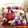 3D Print  FateStay Night Unlimited Blade Works Bed Set Duvet Cover Pillowcase Bedding Set Bed Linen Sheet Quilt Cover Full