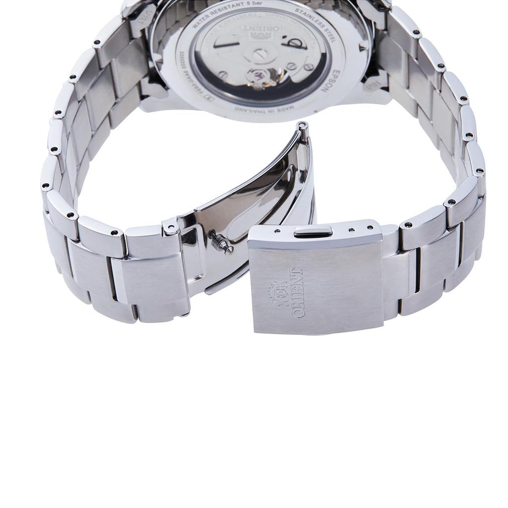 Orient Автоматические часы Современные механические автоматические отечественные гарантия производителя Open Heart Navy [ORIENT] полускелетон RN-AR0002L мужские