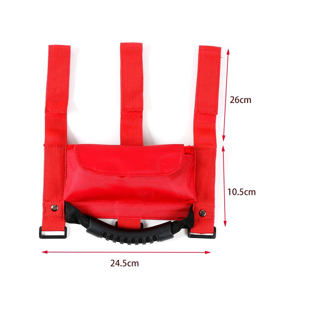 Верхняя ручка для захвата двери автомобиля с сумкой для хранения для Jeep Wrangler BJ40 Аксессуары для интерьера