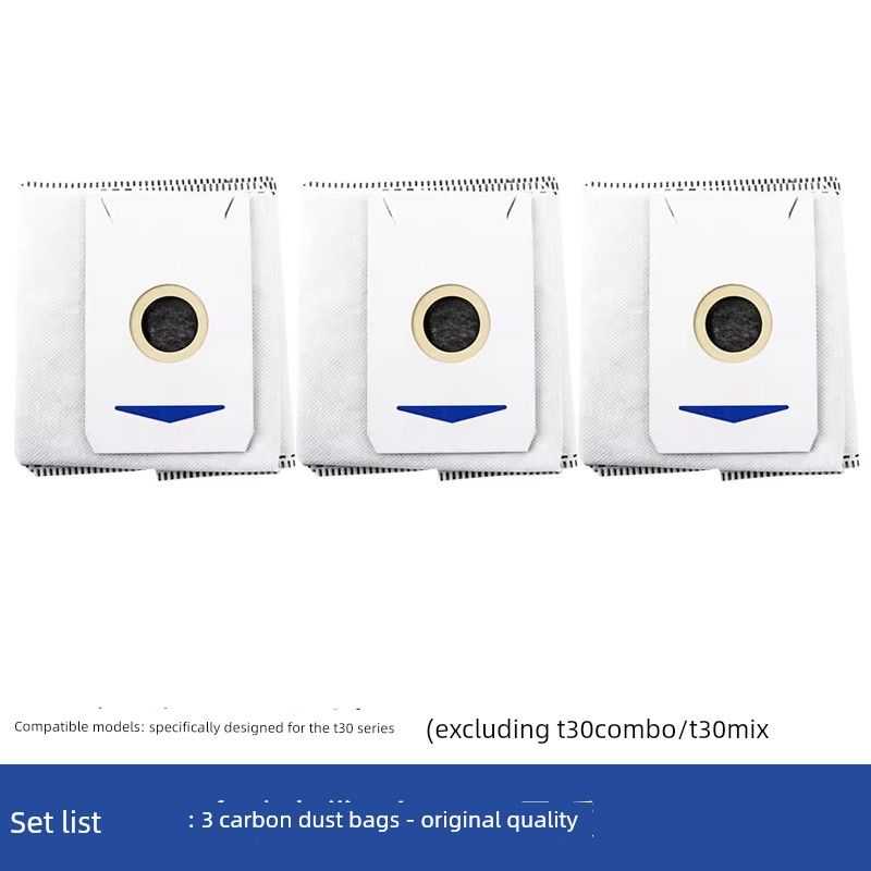 Подходит для пылесосов Ecovacs Мешки для пыли X11/X8/T80/T50/X9/T30/X1/X12 Аксессуары Мешки для мусора