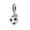Fashion 925 Silver Football Jersey Badminton Baseball Dumbbell Sports Charm Beads Fit 925 Bracelet DIY Birthday Jewelry