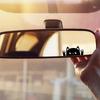 Waterproof Removable Cartoon Cat Car Sticker for Rearview Mirror Window Cute Animal Car Decor