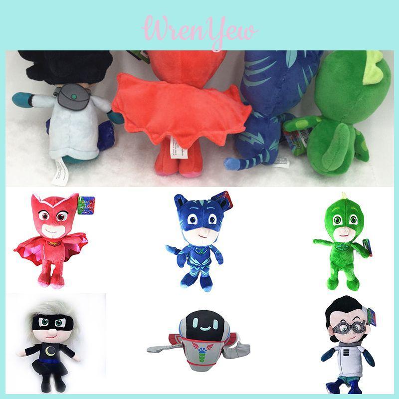 Soft And Cuddly Pj Masks Plush Doll Toy Collection Including Catboy Gekko Owlette And More