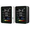 5 In 1 Formaldehyde Monitor Digital Display Carbon Dioxide Detector Temperature Humidity Monitor for Air Quality Detecting