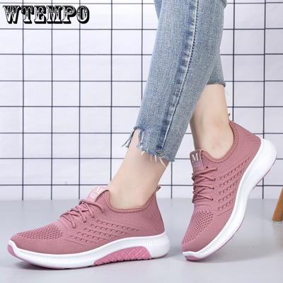 Дышащие женские тканые туфли на весну и осень, тканевая обувь в старом Пекине, повседневные кроссовки, нескользящая обувь для мам на мягкой подошве