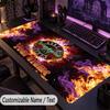 Large Mouse PadGuns N’ Roses Custom Name Text Personalized Desk Mat Non Slip Gaming Pad