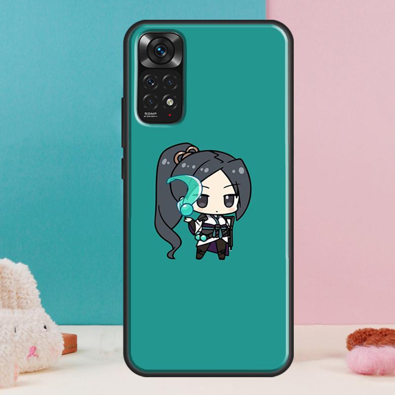Чехол V-Valorant для Xiaomi Redmi Note 13 12 Pro 14 11 9 10 9S 10S 11S 12S Redmi 14C 13C 10C 12C