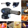 1 шт. Удивительная паяльная лампа бутановый газовый огнемет горелка сварка автоматическое зажигание пайка барбекю открытый магазин