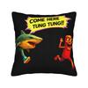 Tung Tung Tung Sahur Brainrot Funny Pillow Case  Comfy Pillow Cover Kawaii Pillowcases For Sofa Home Decoration