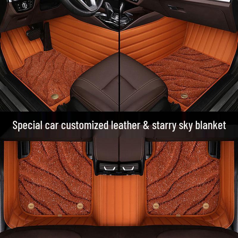 Индивидуальные автомобильные коврики для GAC Mitsubishi Outlander, Eclipse Cross, E-Jin, Airtrek, Pajero - Полное покрытие