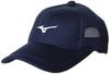 Теннисная одежда для клубных мероприятий и размер F [Mizuno] Кепка, Унисекс, Тренировка, 62JW8500, Темно-синий, (56-60см)