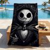 Nightmare Before Christmas Stylish Digital Printing Beach Towel Quick Drying Absorbent Blanket For Beach Pool Gym Travel Christmas Gift C9211618