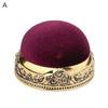 Pin Cushion Exquisite Soft Round Shape Retro Needle Cushion Holder Sewing Accessories Home Use